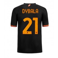 AS Roma Paulo Dybala #21 Tredjetrøje 2023-24 Kortærmet